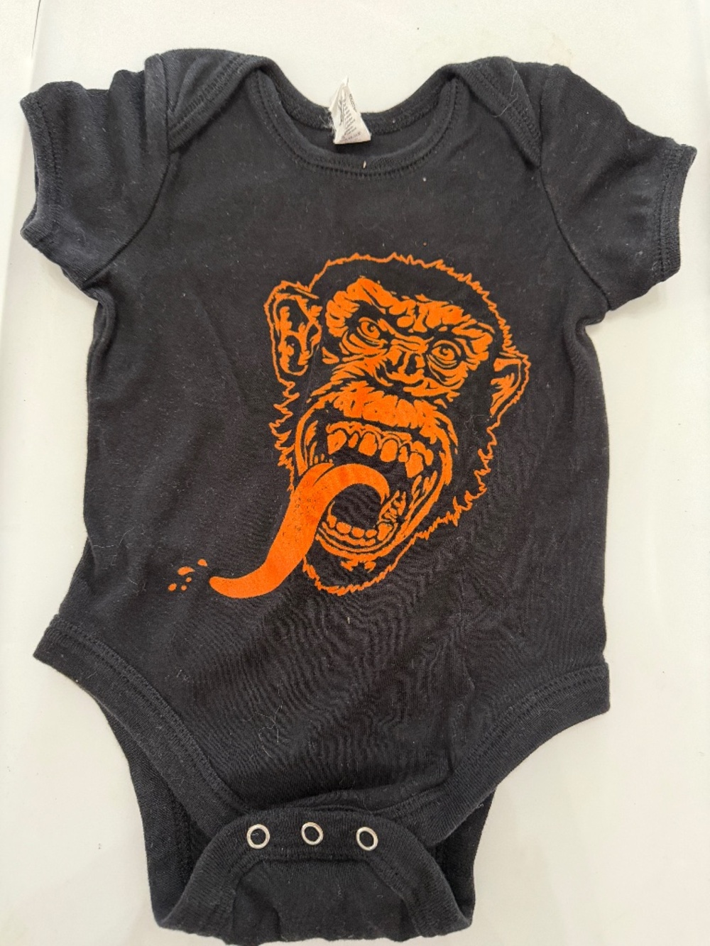 Gas Monkey Garage Dallas Baby Bodysuit 6-12M Monkey Graphic